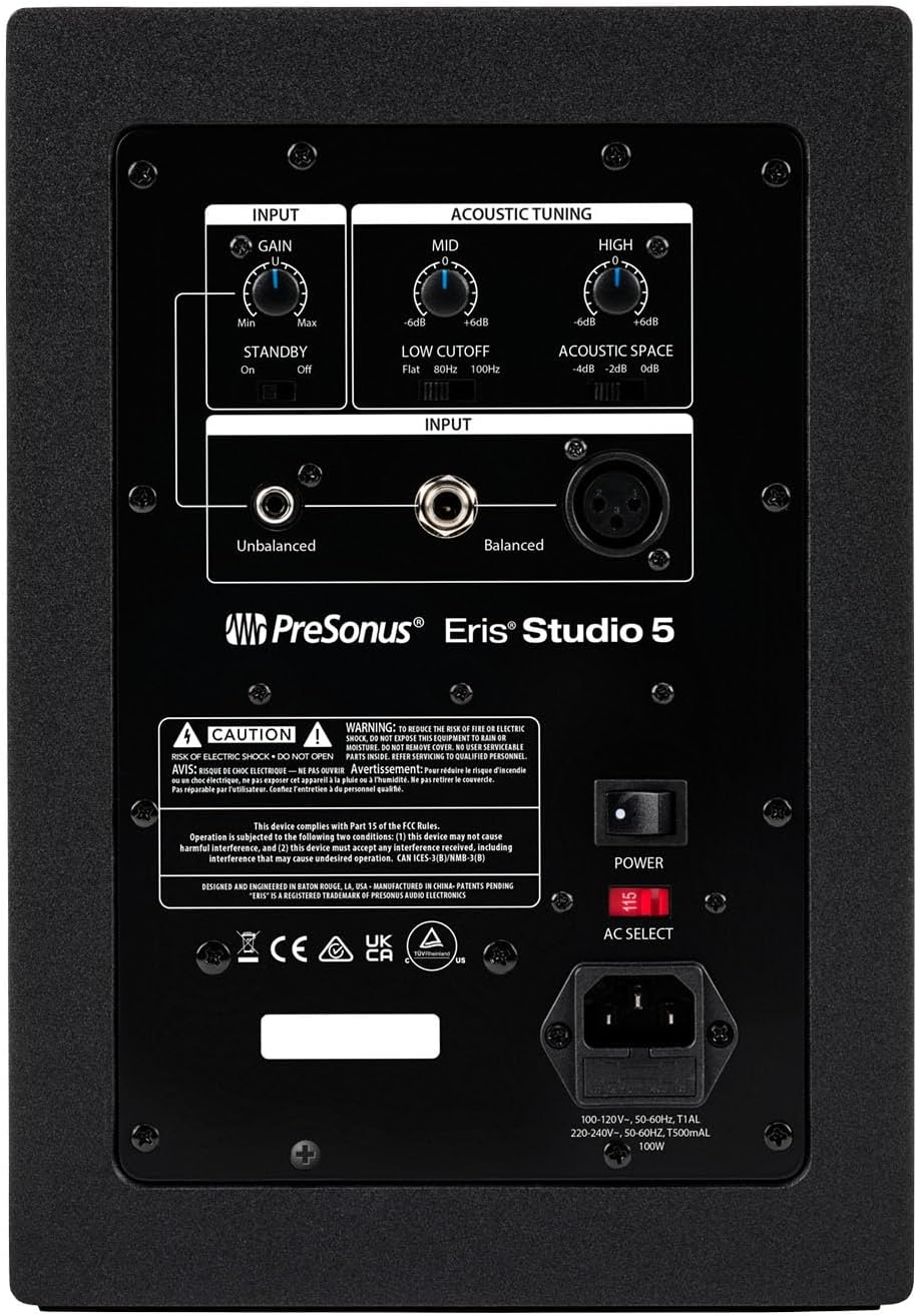 PreSonus Eris Studio 5 Active Studio Monitor