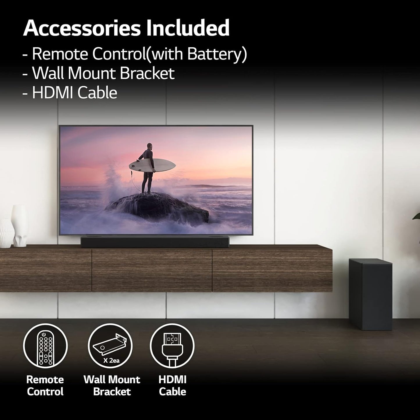 LG S75Q 3.1.2ch Dolby Atmos Soundbar