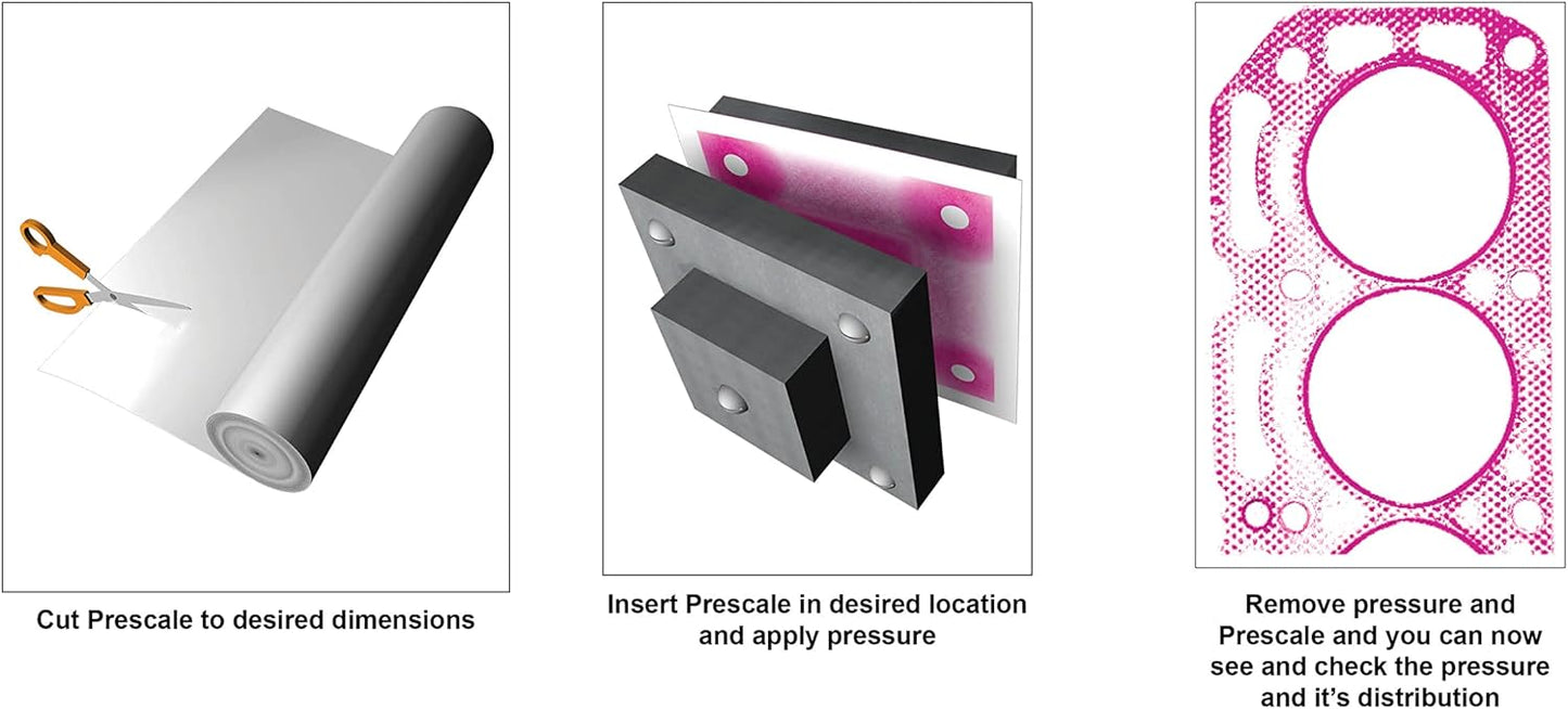 Fujifilm Prescale High Pressure (HS) Pressure Indicating Film