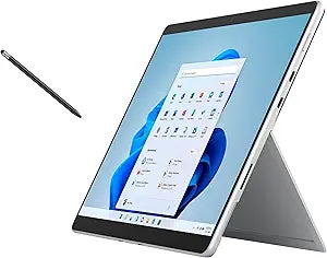 Microsoft E7F-00001 Surface Pro X 13" Tablet - Platinum