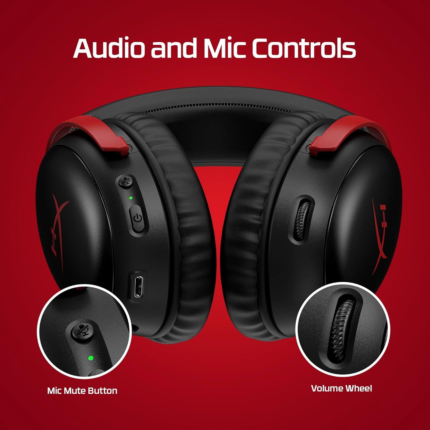 HyperX Cloud III Wireless Red - Gaming Headset