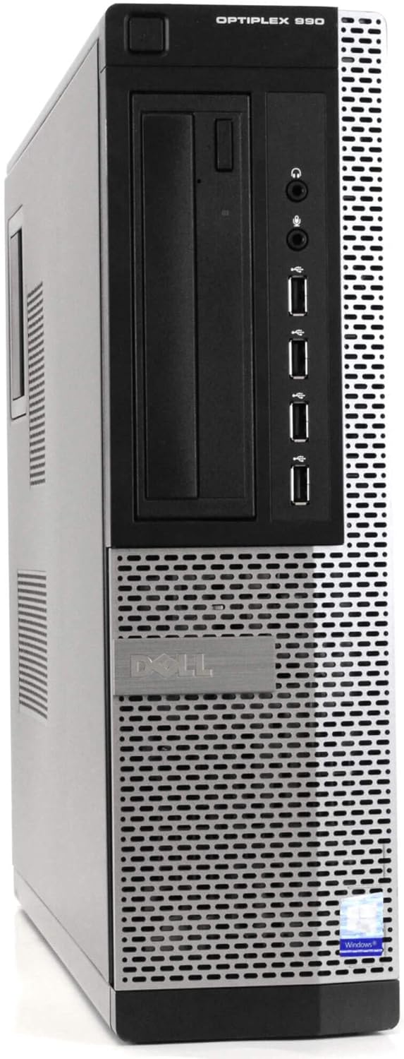 Dell 990 Optiplex Desktop PC Bundle with 17" LCD & WiFi