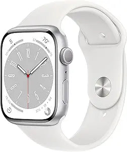 Apple Apple Watch Series 8 45mm Silver Aluminum (Renewed) — main product image