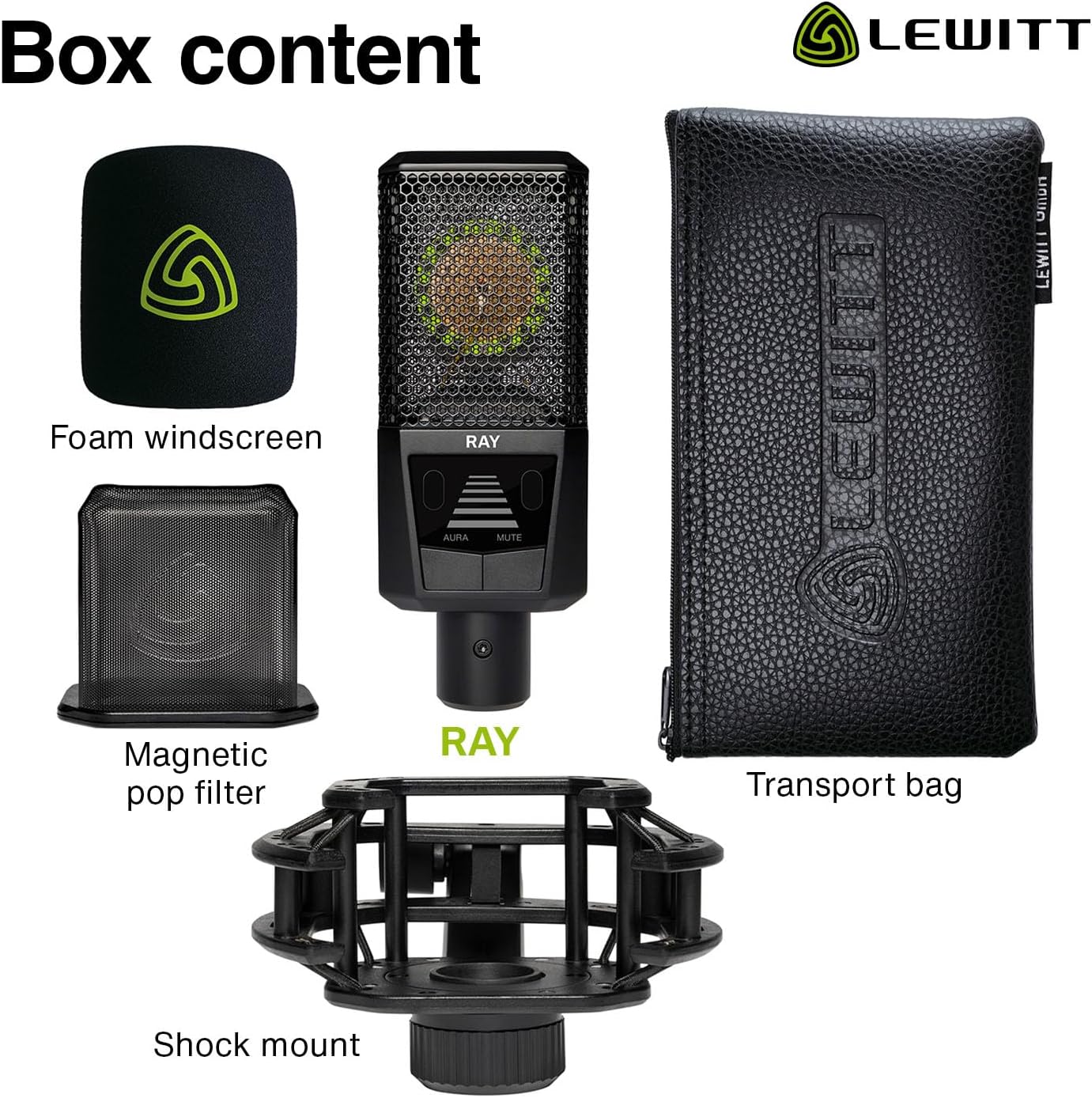 Lewitt RAY Microphone - Autofocus Condenser Mic