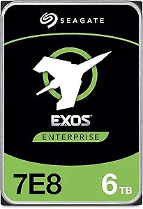 Seagate ST6000NM021A Exos 7E8 6TB Enterprise Hard Drive