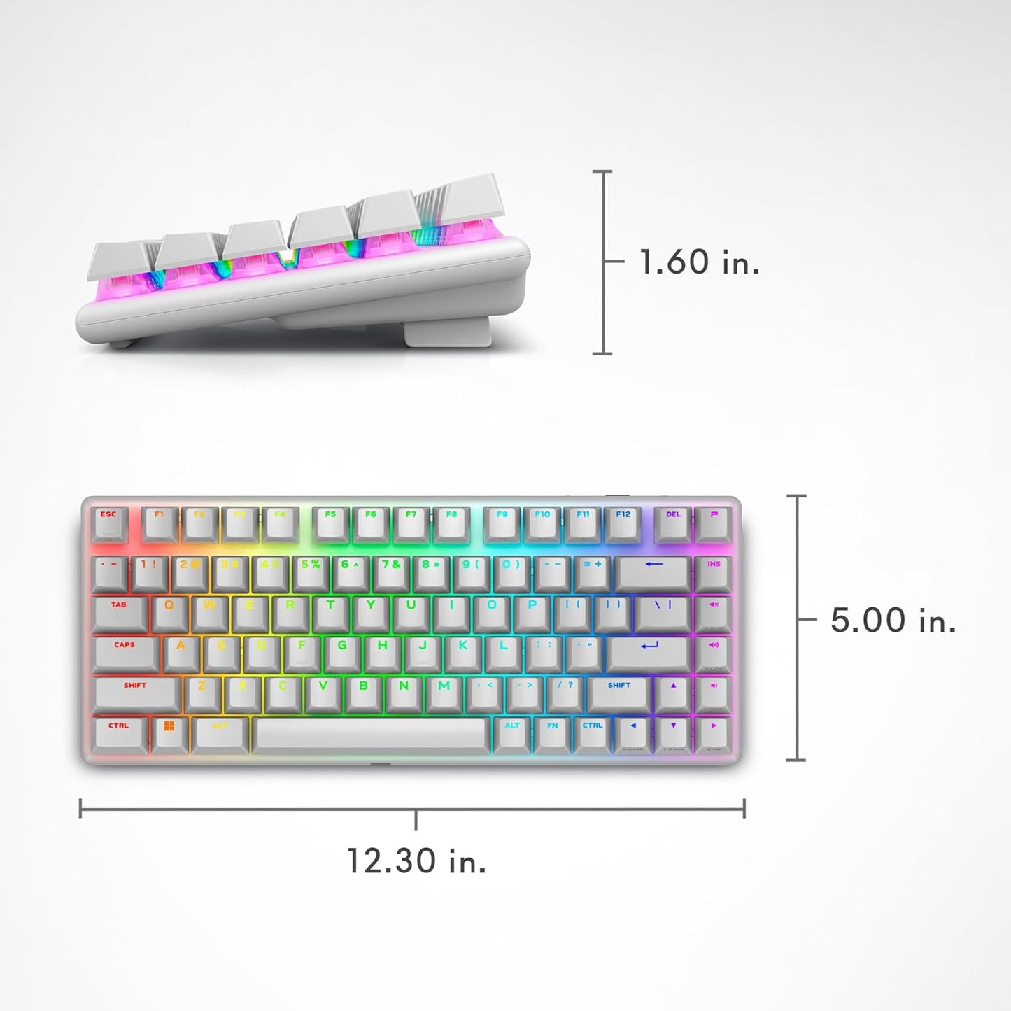 Alienware X3V4D Pro Wireless Gaming Keyboard Lunar Light