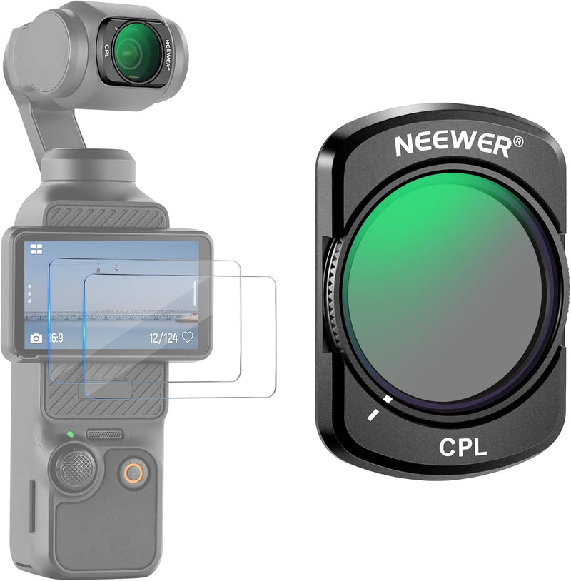 Neewer 10104777 Magnetic CPL Filter DJI Osmo Pocket 3 — main product image