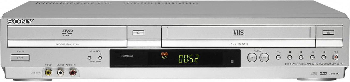Sony SLVD370P DVD/VCR Combo Player Progressive Scan