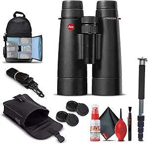 Leica 40095 Ultravid HD-Plus 8x50 Binoculars Bundle