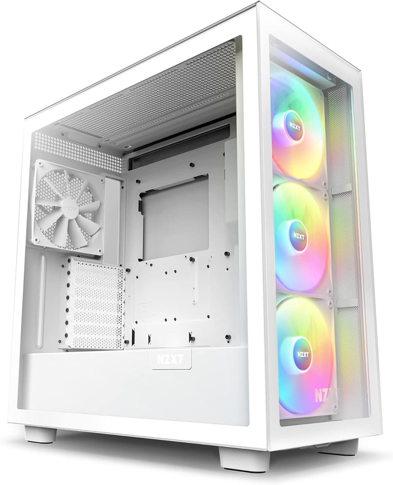 NZXT H7 Elite CM-H71EW-02 White ATX Mid-Tower Gaming Case — main product image