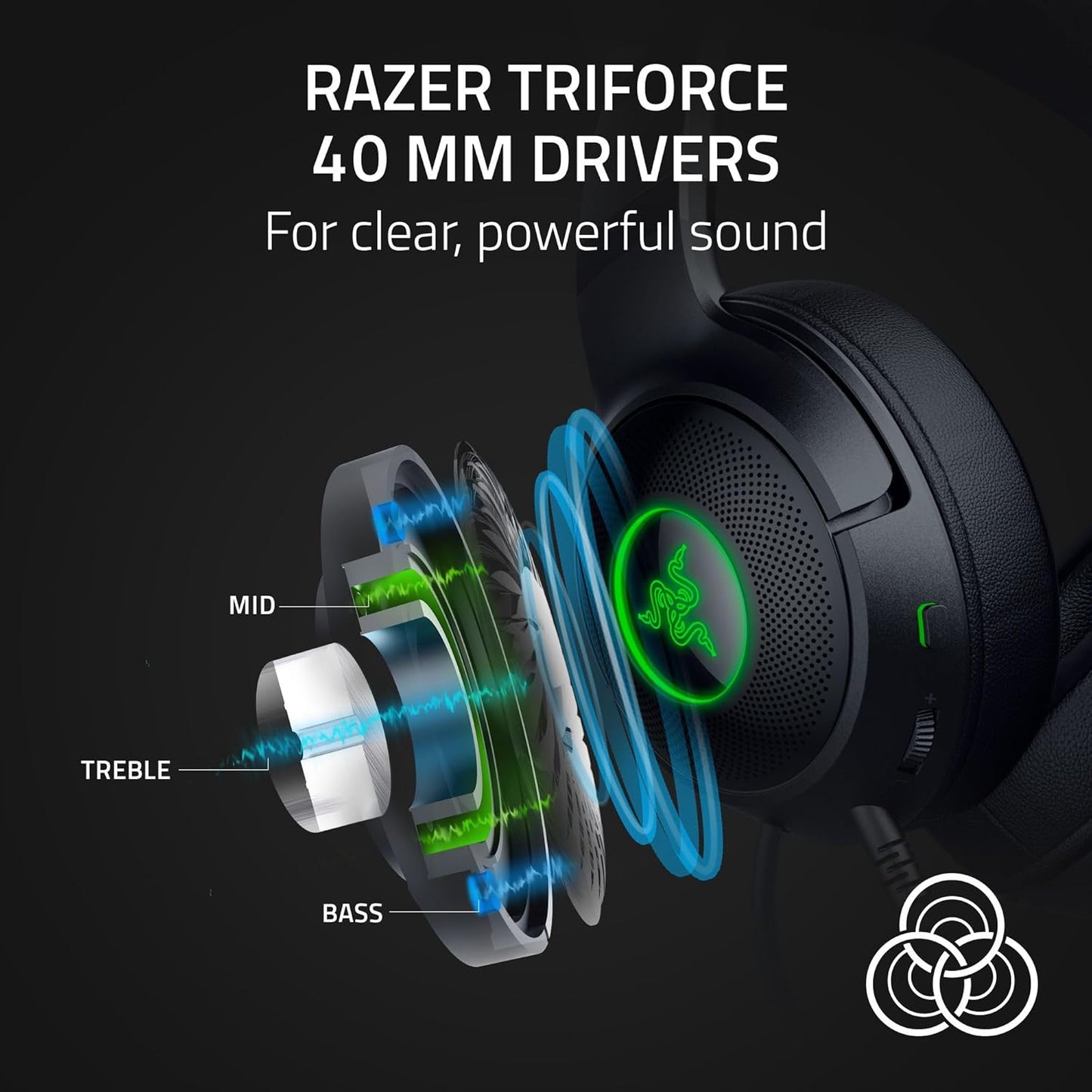 Razer RZ04-04730100-R3U1 Kraken Kitty V2 USB Wired RGB Headset