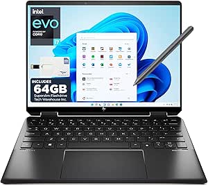 HP Spectre 14T x360 Intel Evo i7 Touchscreen Laptop — main product image