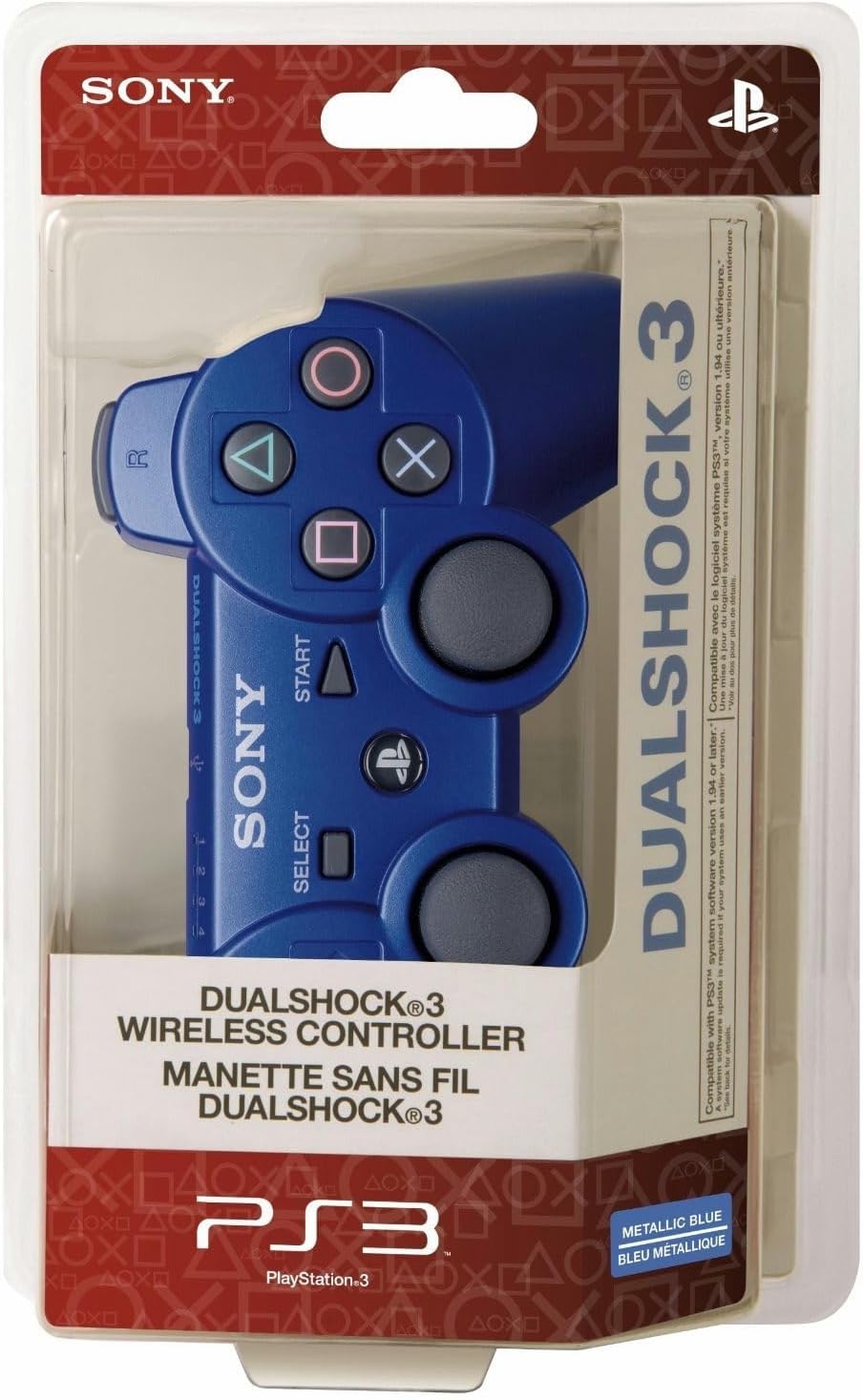 Sony 99007 Playstation PS3 Dualshock 3 Controller Blue