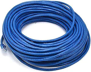 Monoprice 100146 Cat5e Ethernet Cable 100ft Blue