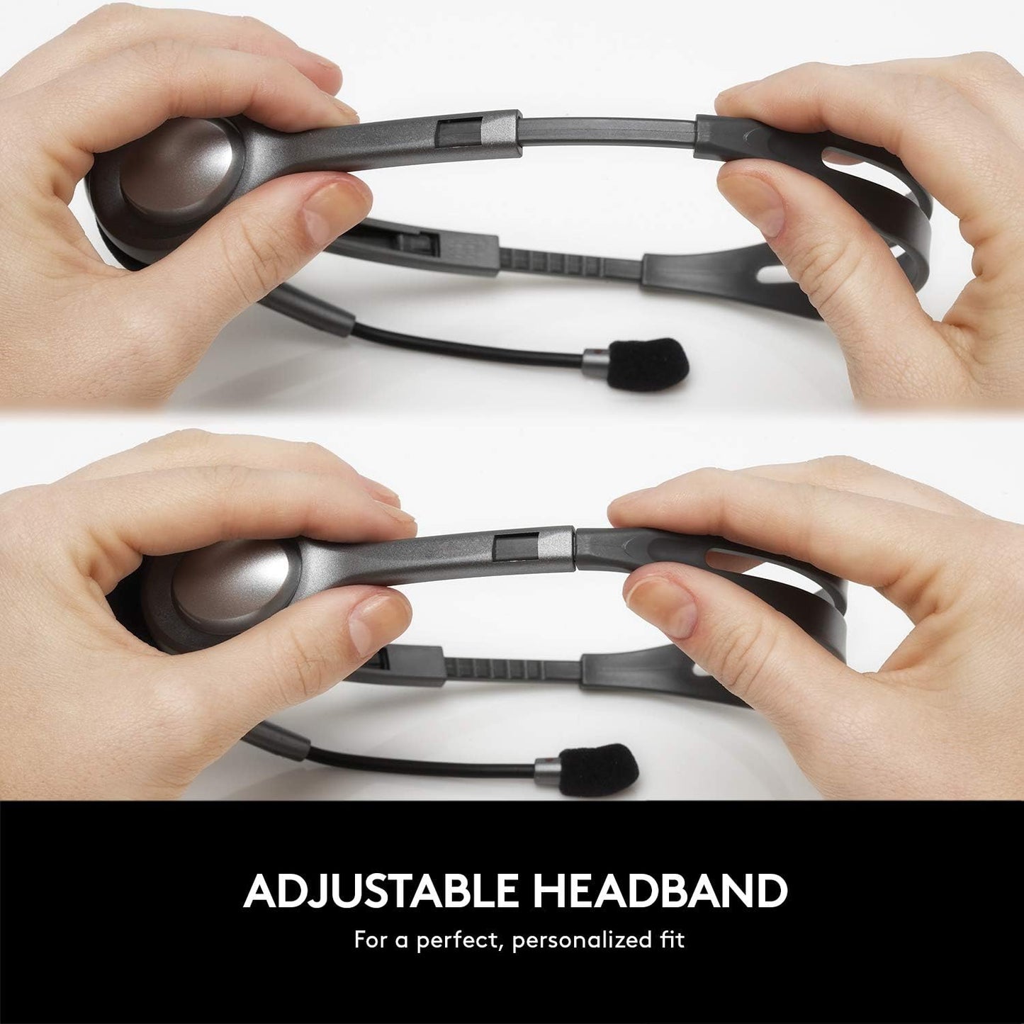 Logitech 981-000612 H111 Wired Stereo Headset Noise Cancelling Mic