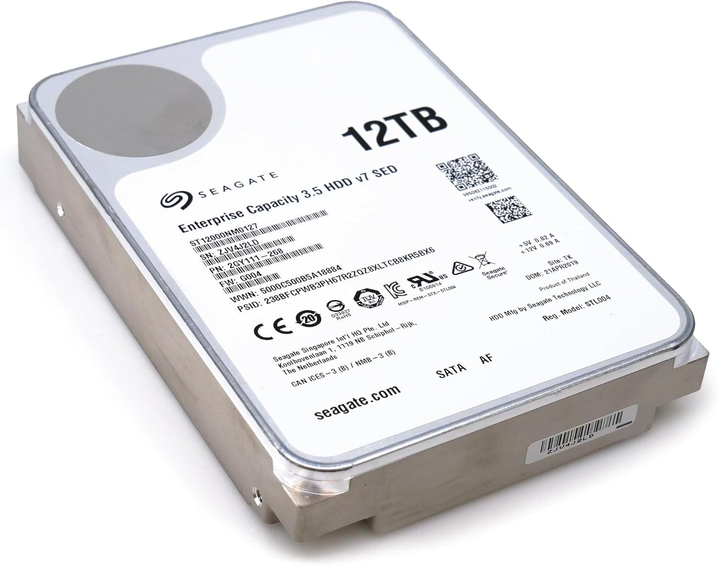 Seagate ST12000NM0127 12TB Exos Enterprise Hard Drive Renewed