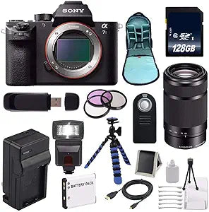 Sony Alpha a7S II Mirrorless Camera with 55-210mm Lens