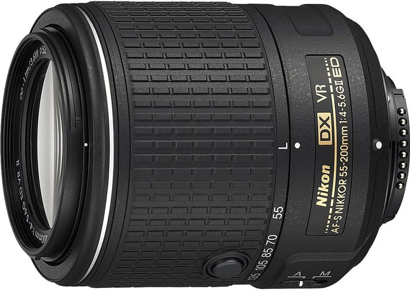 Nikon FBA_K-91112-00-CR 55-200mm VR Zoom Lens Renewed — main product image