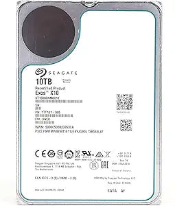 Seagate ST10000NM0016 10TB 7200 RPM Enterprise Capacity HDD (Renewed)
