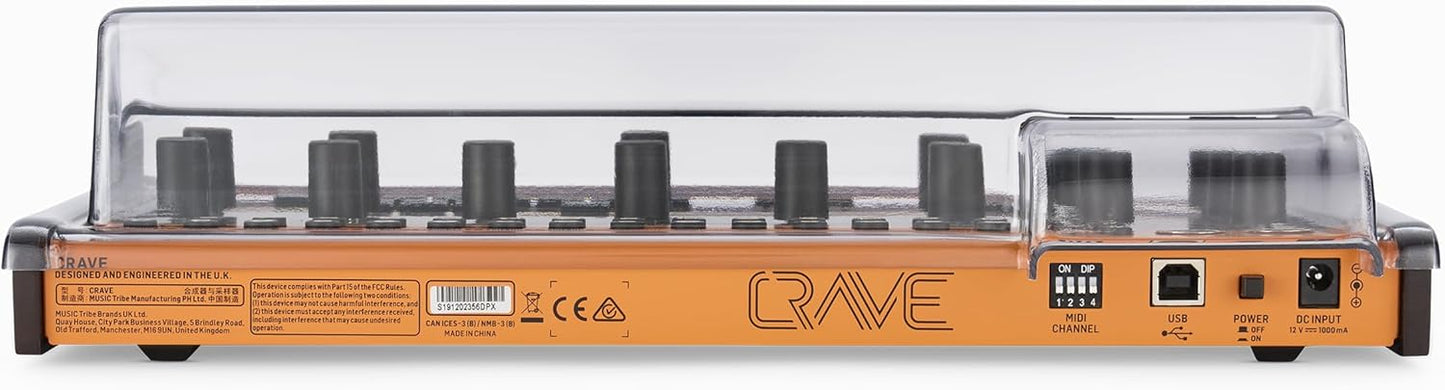 Decksaver DS-PC-EDGECRAVE Behringer Crave Edge Cover