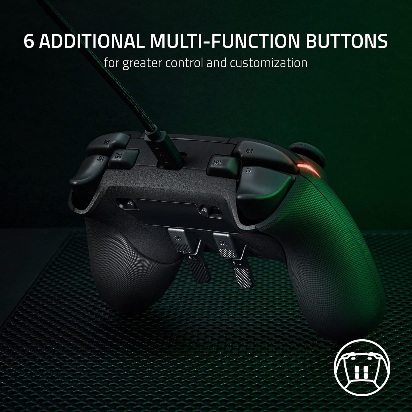 Razer RZ06-04010100-R3U1 Wolverine V2 Chroma Wired Gaming Controller