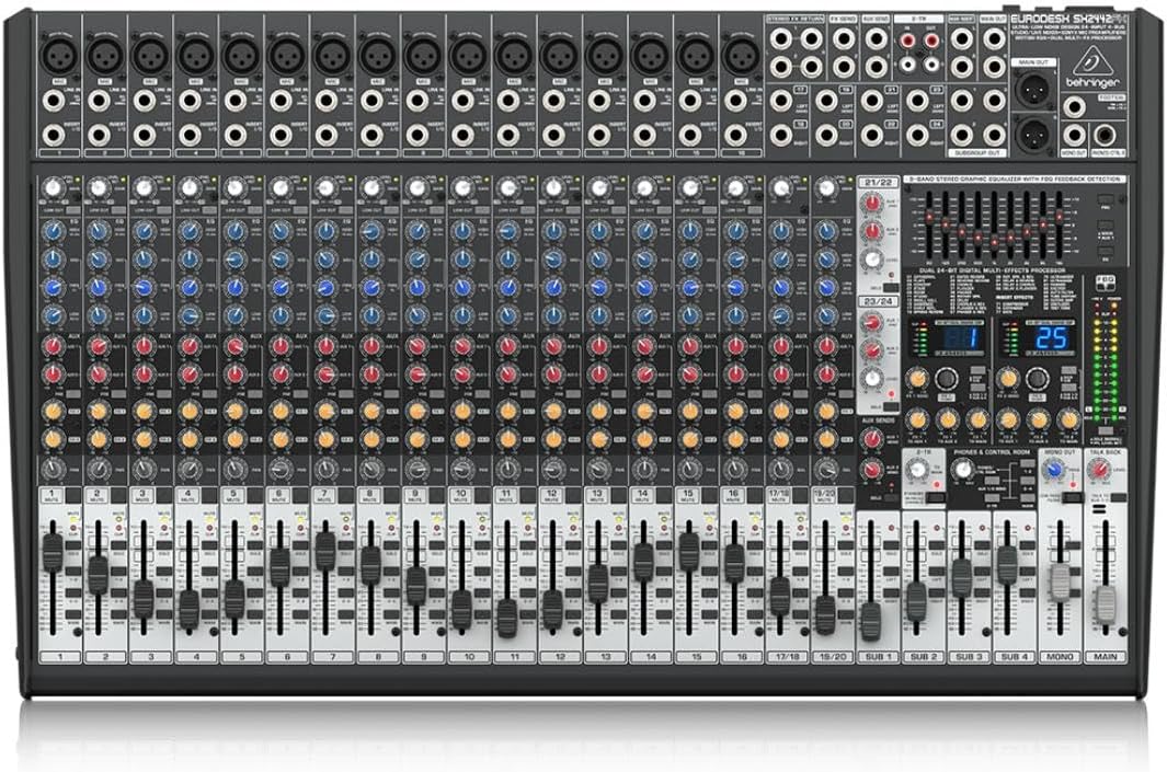 Behringer SX2442FX Eurodesk 24-Channel Mixer with Effects