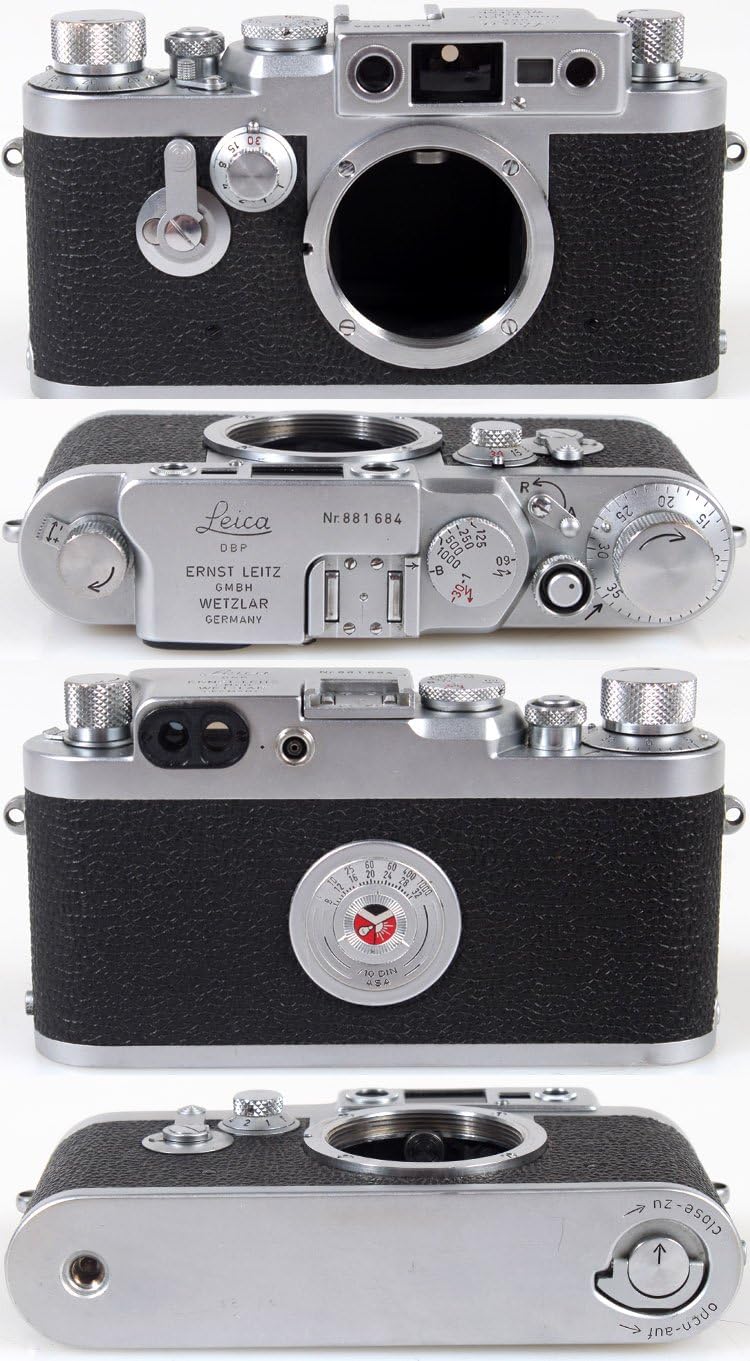 Leica IIIG Rangefinder Body Overhauled by DAG