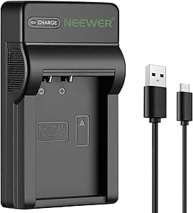 Neewer 10093074 LP-E17 Battery Charger Micro USB