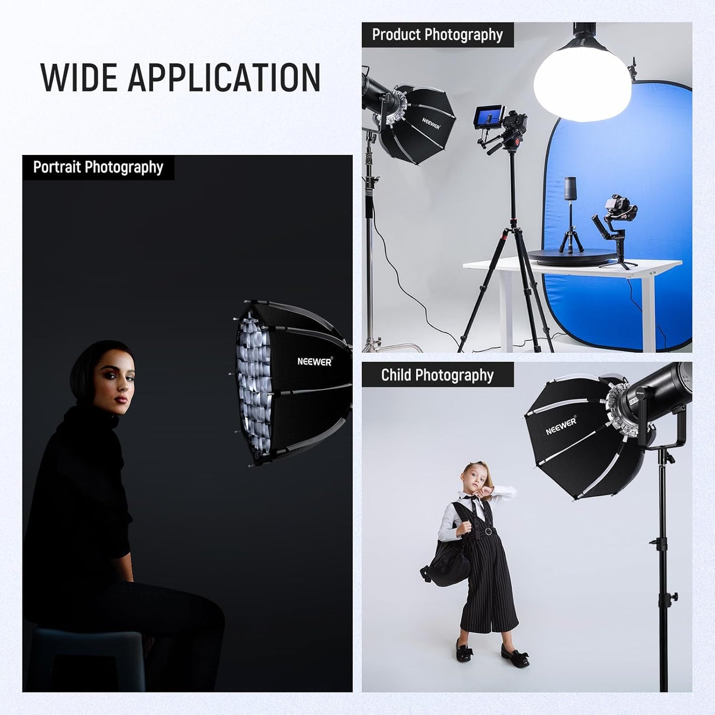 Neewer NS21P 18" Octagonal Quick Release Softbox