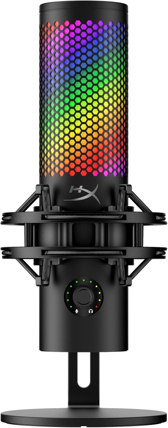 HyperX 9A273AA QuadCast 2 S RGB USB Microphone — main product image