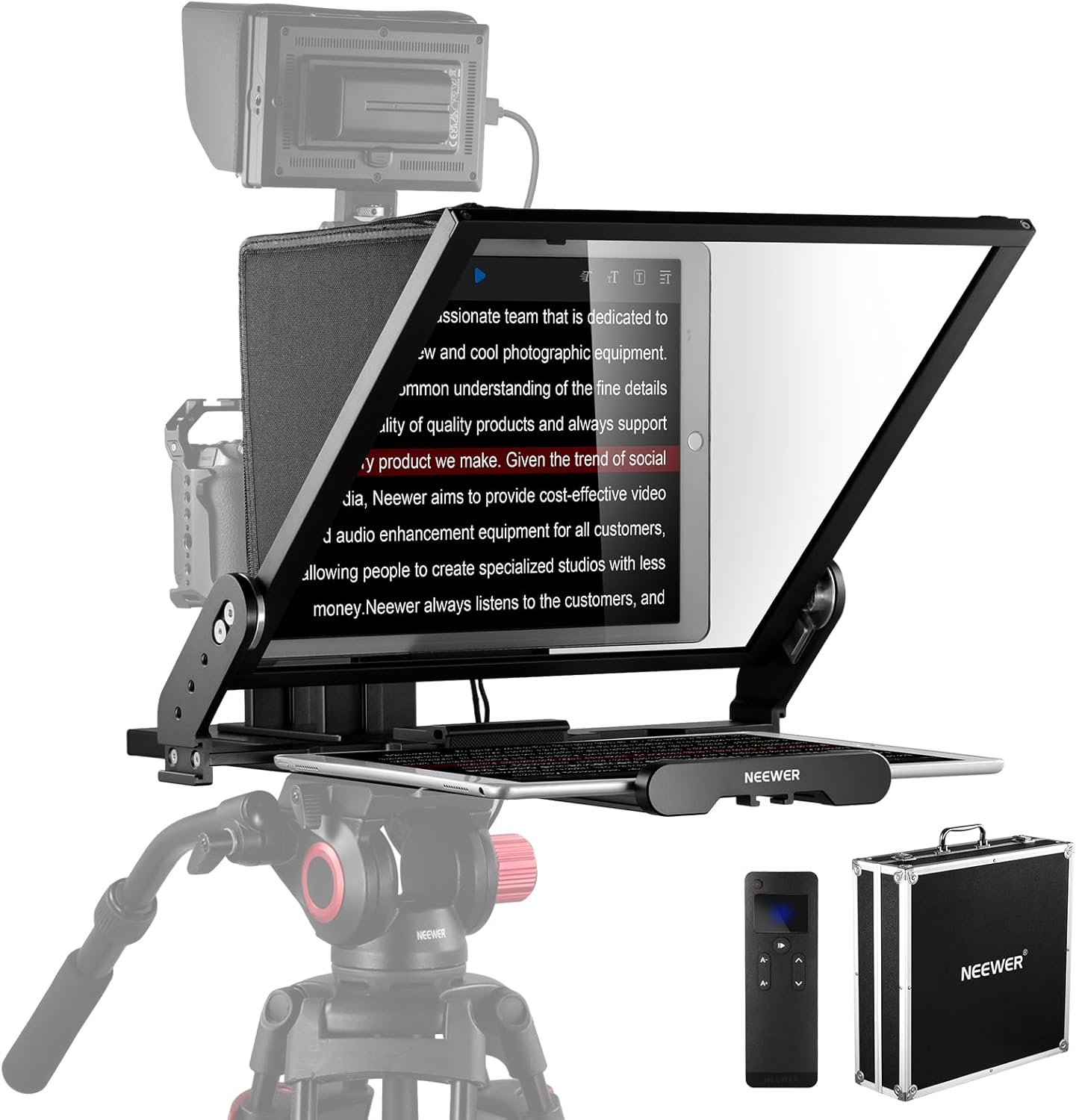 Neewer X17 II 17" Teleprompter with Remote & APP Control