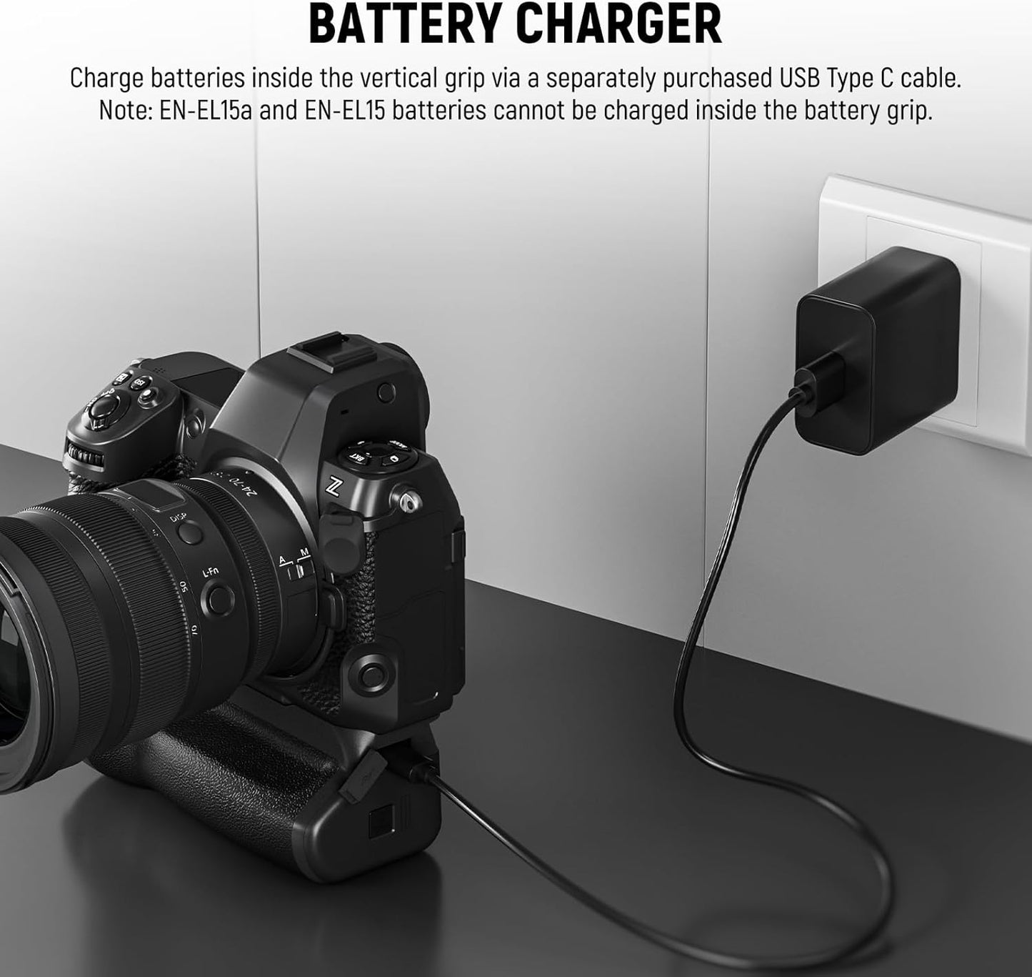 Neewer 10103319 MB-N12 Battery Grip for Nikon Z8