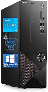 Dell Vostro 3681 i3-10100 SFF Desktop 8GB 256GB SSD (Renewed)