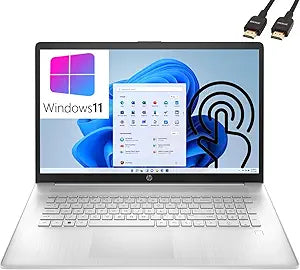 HP 17-CN i7 Touchscreen Laptop 8GB 256GB SSD + HDMI — main product image