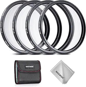 Neewer 10103026 72mm Macro Close Up Lens Filter Kit — main product image