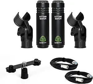 Lewitt LCT 040 Match Stereo Pair Microphone Bundle