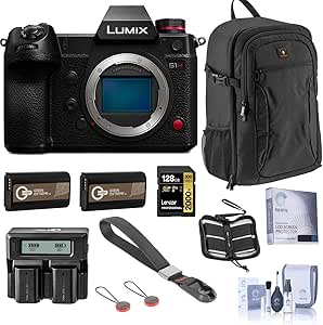 Panasonic DC-S1H Lumix Full-Frame Mirrorless Camera Bundle