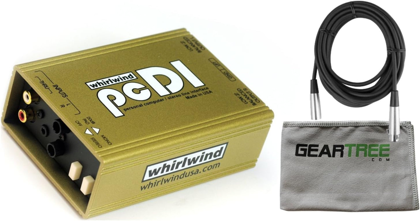 Whirlwind 4334434639 pcDI Direct Box - Instrument Audio
