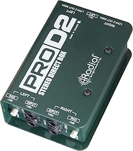 Radial Engineering R8001102 ProD2 Passive 2-Channel Direct Box