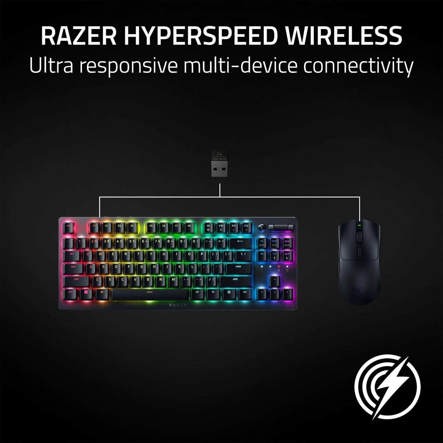 Razer RZ01-04910100-R3U1 Viper V3 HyperSpeed Wireless Gaming Mouse