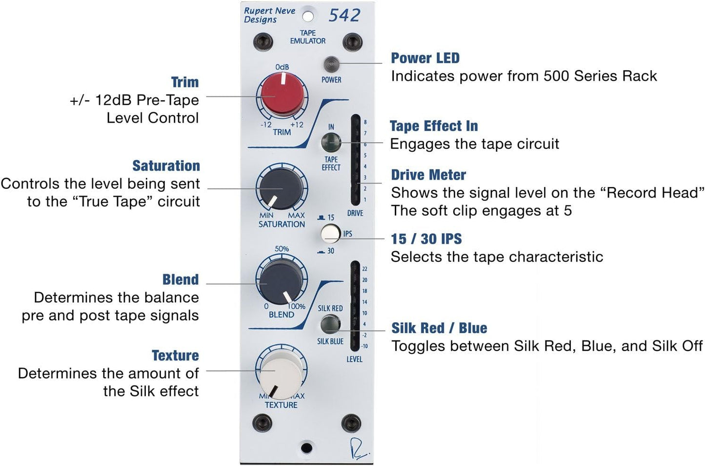 Rupert Neve Designs Portico 542 500 Series Tape Emulator