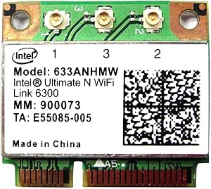 Intel 6300 633AN HMW WiFi Card