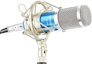 Neewer 40087778 NW-800 Condenser Microphone Set Blue