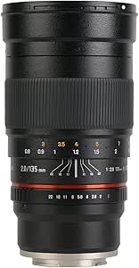 Samyang 8809298883898 135mm F2.0 Lens for Connection