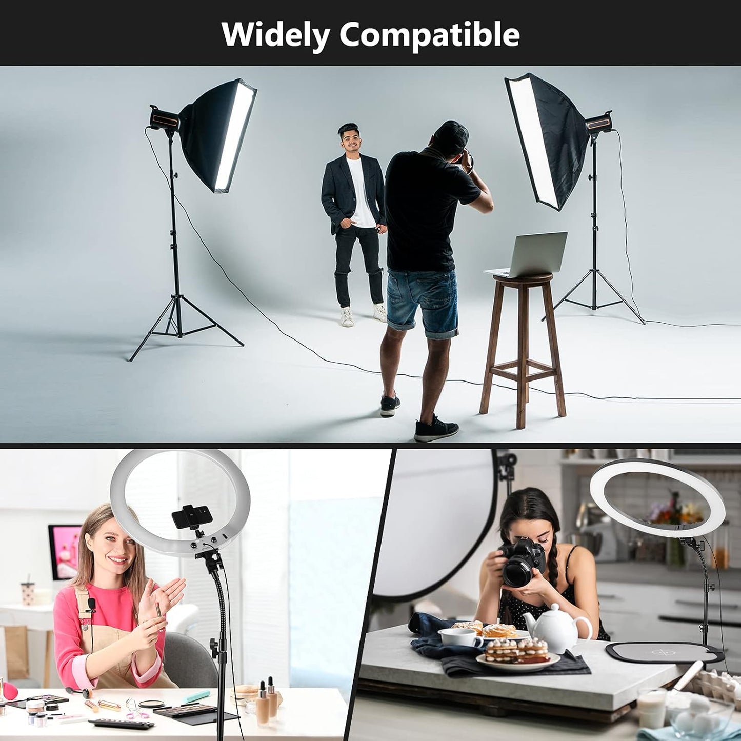 Neewer 10086033 Flexible Tube Arm 1/4" Screw