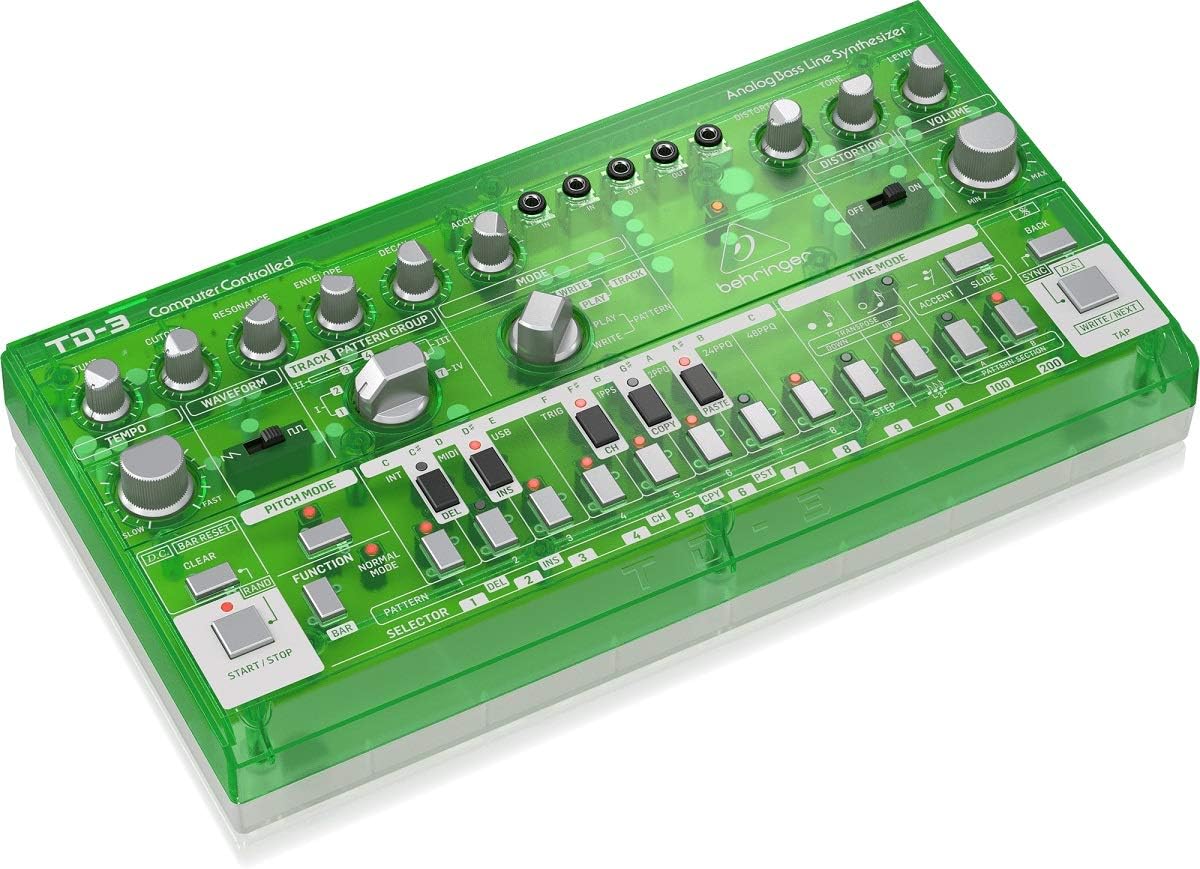 Behringer TD-3-LM Analog Bass Synthesizer Lime Green