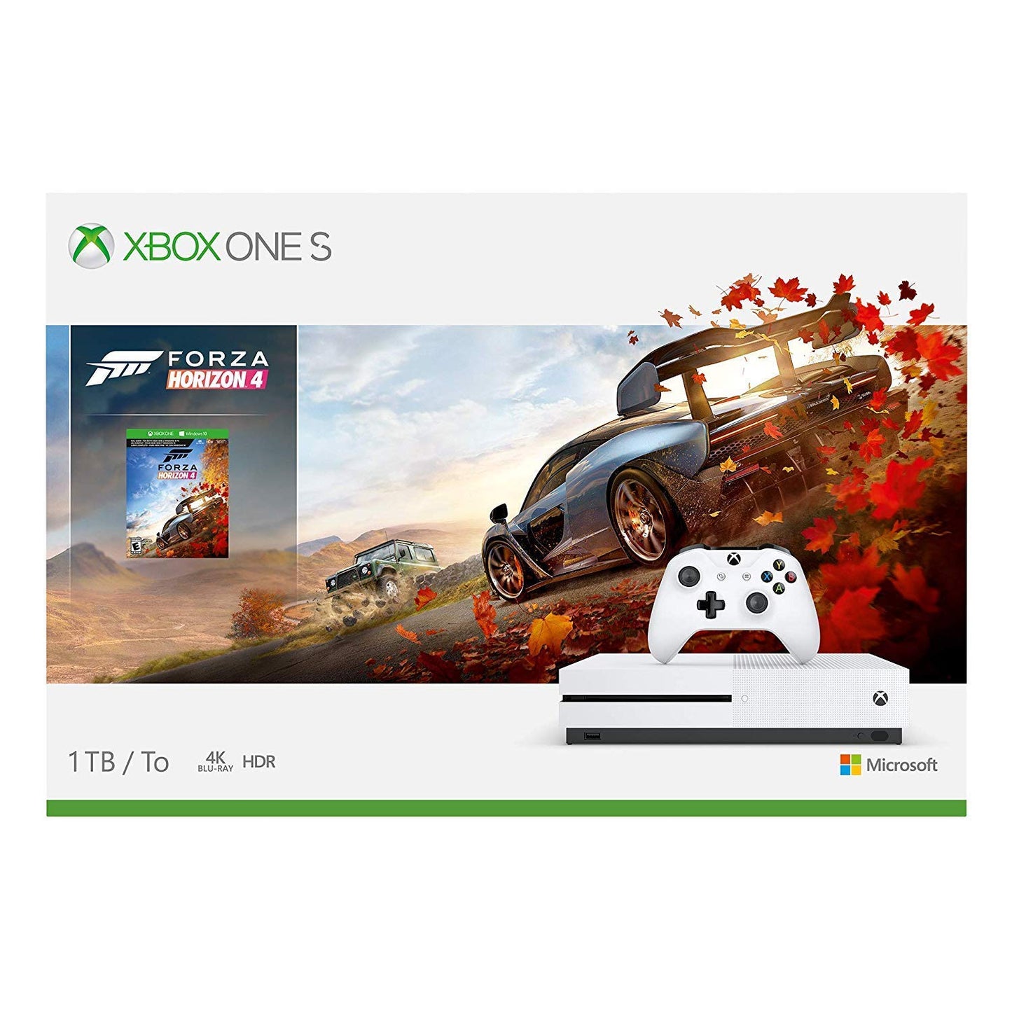 Microsoft Xbox One S 1TB Forza Bundle (Renewed)