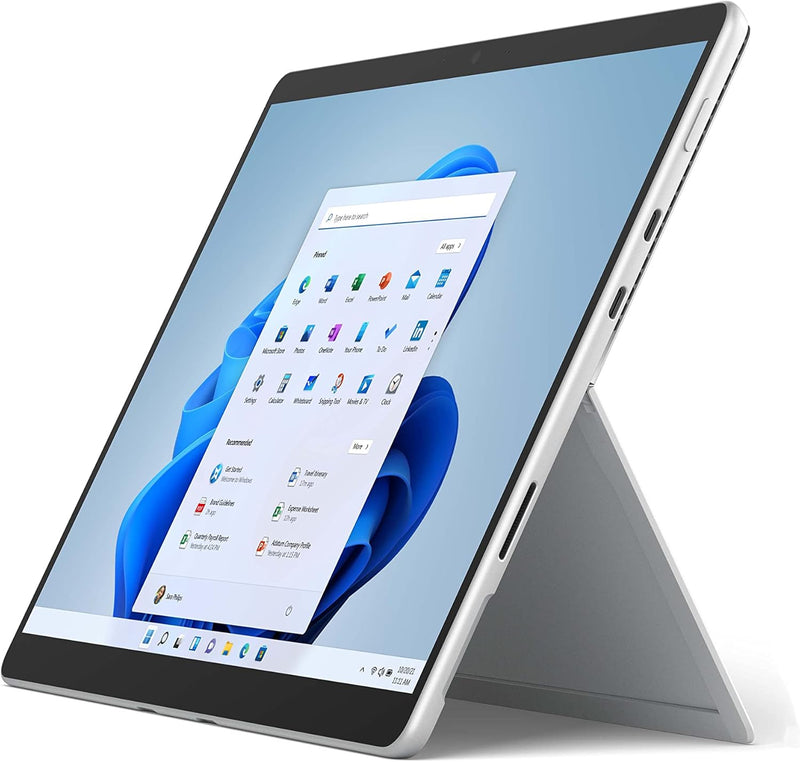 Microsoft 8PN-00001 Surface Pro 8: i5, 8GB, 128GB - Platinum — main product image