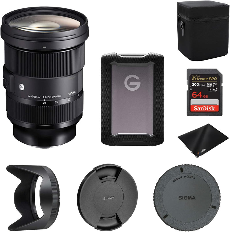 Sigma SIG578965-KIT2 Sony E-Mount Lens Bundle 1TB — main product image