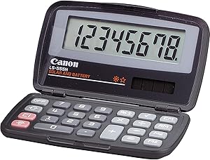 Canon CNM4009A006AA LS555H 8-Digit Calculator — main product image